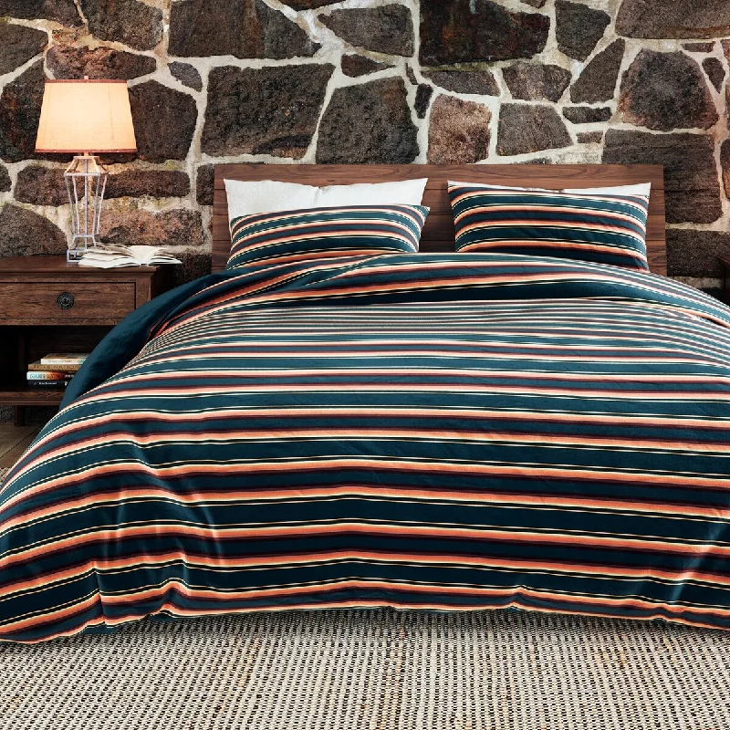 Synthetic - filled comforters like polyester for affordability and hypoallergenic propertiesG.H. Bass & Co. Seymour Stripe Comforter Set Synthetic - filled comforters like polyester for affordability and hypoallergenic propertiesG.H. Bass & Co. Seymour Stripe Comforter Set