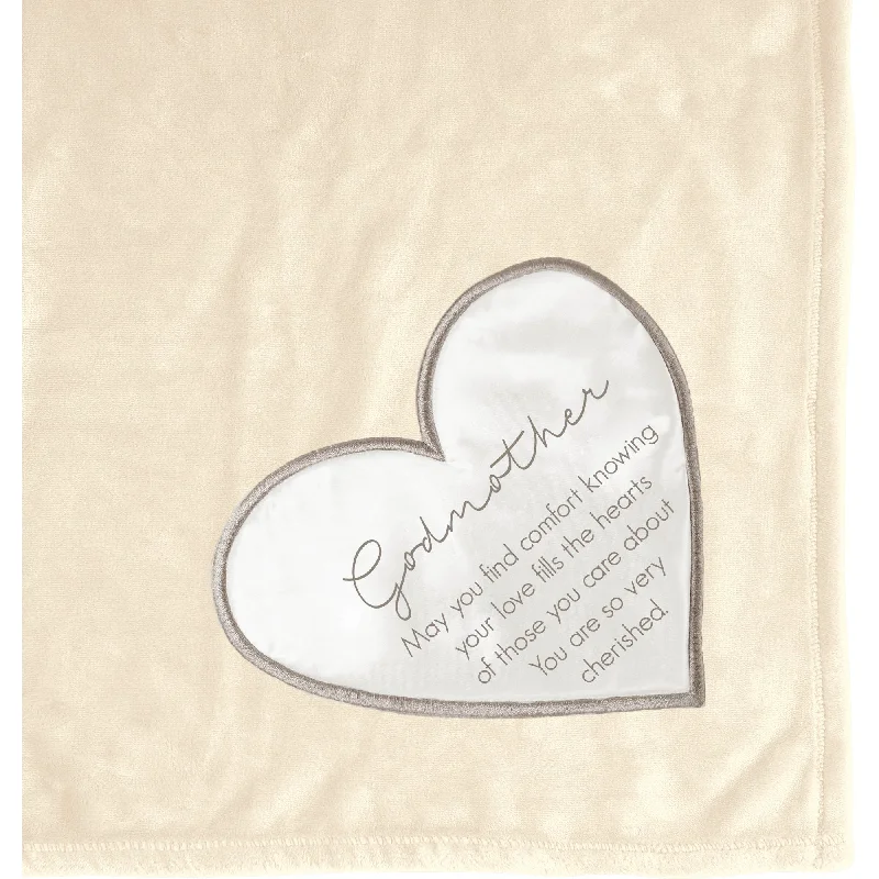 Fleece blankets for a cozy and plush textureGodmother 50" x 60" Royal Plush Blanket