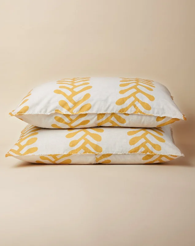 King - size duvet covers to fit large king - sized beds perfectlyGold Vines Heather Pillow Sham Set King - size duvet covers to fit large king - sized beds perfectlyGold Vines Heather Pillow Sham Set