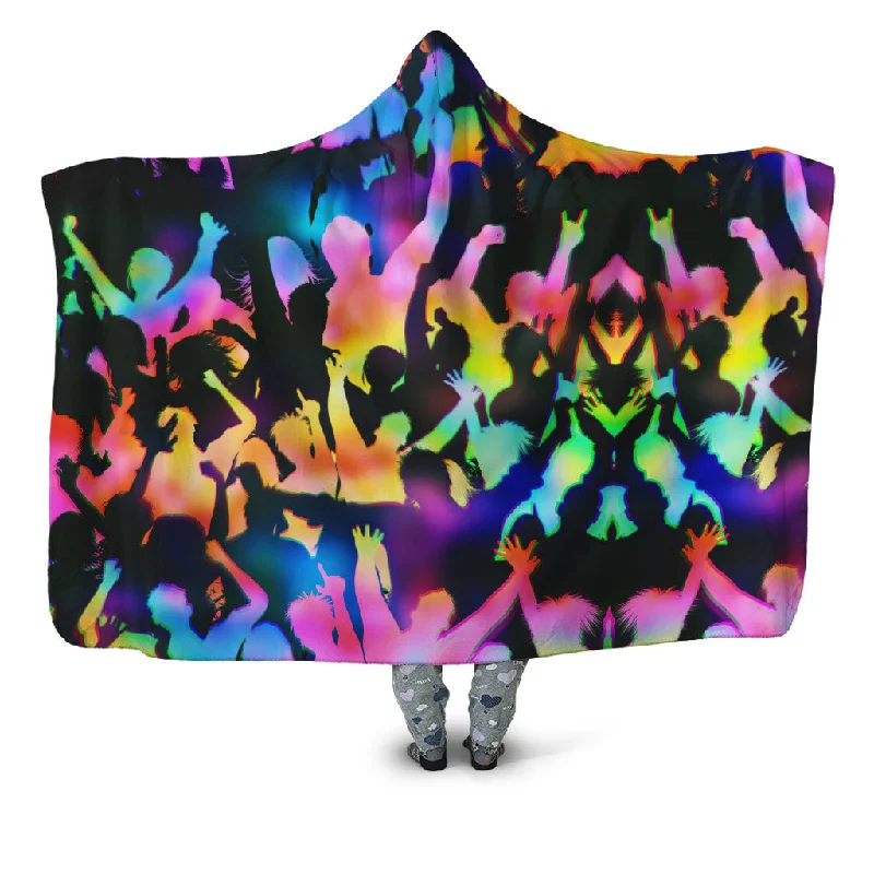 Silk blankets with a smooth and elegant touchGood Vibes Hooded Blanket