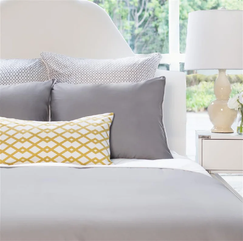 Duvet covers suitable for use with synthetic - filled comfortersEnglish Grey Hayes Nova Duvet Cover Duvet covers suitable for use with synthetic - filled comfortersEnglish Grey Hayes Nova Duvet Cover