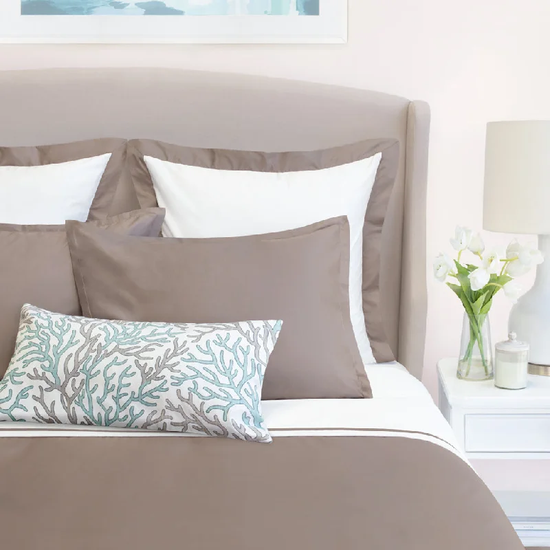 Velvet duvet covers for a plush and cozy lookHazelnut Hayes Nova Duvet Cover