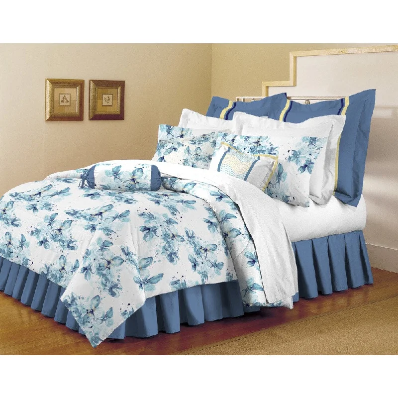 Synthetic - filled comforters like polyester for affordability and hypoallergenic propertiesHome Dynamix Classic Trends Collection Ashley 5-piece Comforter Set Synthetic - filled comforters like polyester for affordability and hypoallergenic propertiesHome Dynamix Classic Trends Collection Ashley 5-piece Comforter Set