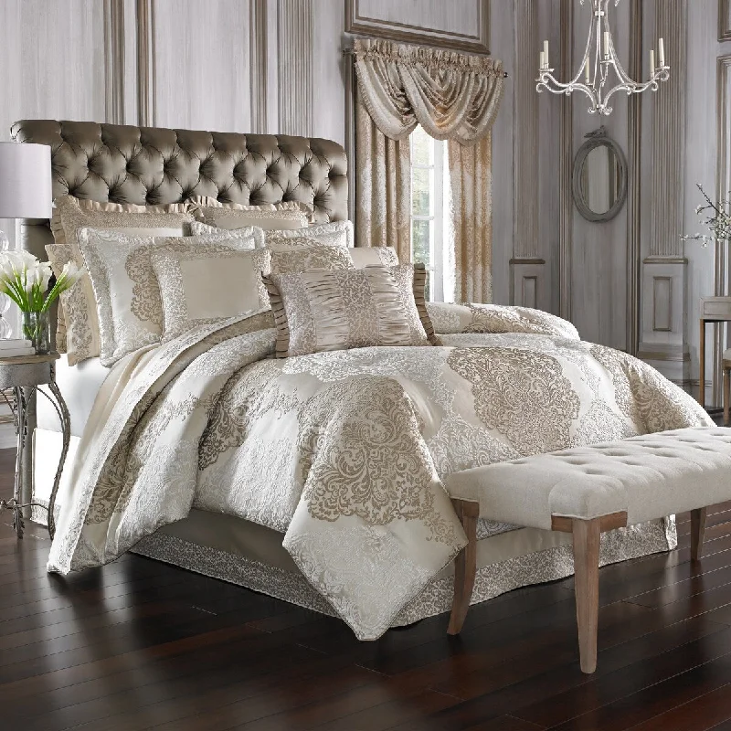 Microfiber - filled comforters that are lightweight and easy to care forJ. Queen New York La Scala Comforter Set Microfiber - filled comforters that are lightweight and easy to care forJ. Queen New York La Scala Comforter Set