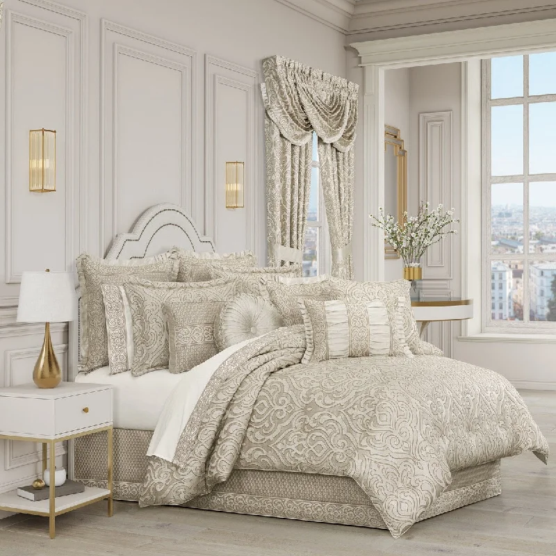 Bamboo - fiber - filled comforters with antibacterial and breathable qualitiesJ. Queen New York Lazlo Comforter Set Bamboo - fiber - filled comforters with antibacterial and breathable qualitiesJ. Queen New York Lazlo Comforter Set