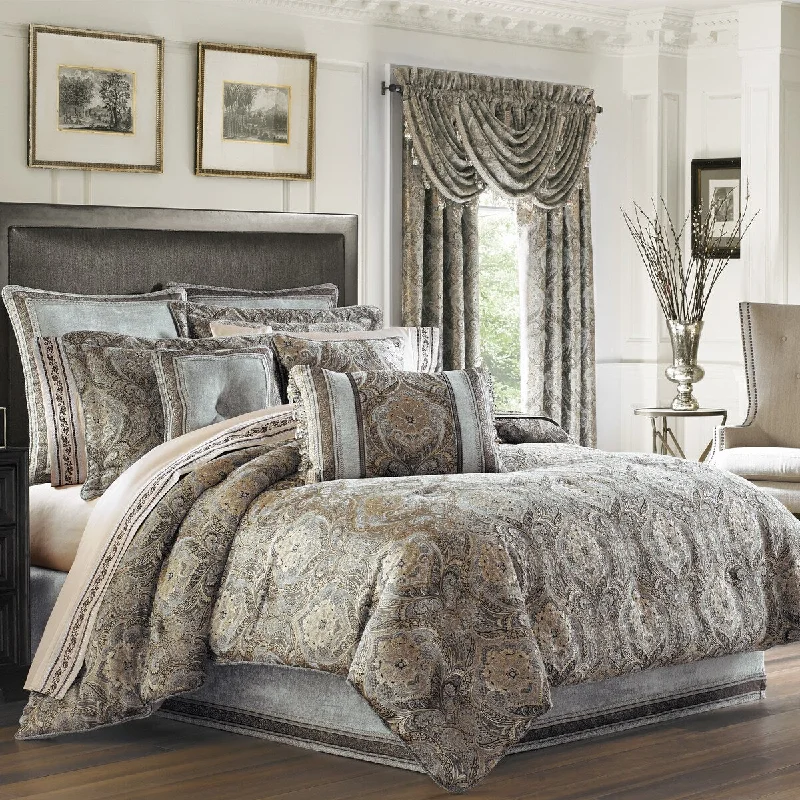 Cotton - filled comforters for a breathable and natural sleep experienceJ. Queen New York Provence Comforter Set Cotton - filled comforters for a breathable and natural sleep experienceJ. Queen New York Provence Comforter Set