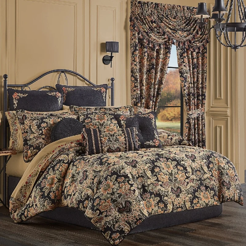 Microfiber - filled comforters that are lightweight and easy to care forJ. Queen New York Toscano Comforter Set Microfiber - filled comforters that are lightweight and easy to care forJ. Queen New York Toscano Comforter Set