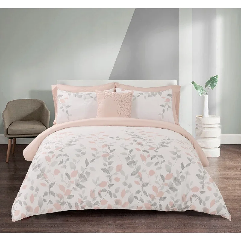 Wool - filled comforters with natural moisture - wicking and temperature - regulating featuresJardin Blush Microfiber Comforter in Pink Wool - filled comforters with natural moisture - wicking and temperature - regulating featuresJardin Blush Microfiber Comforter in Pink