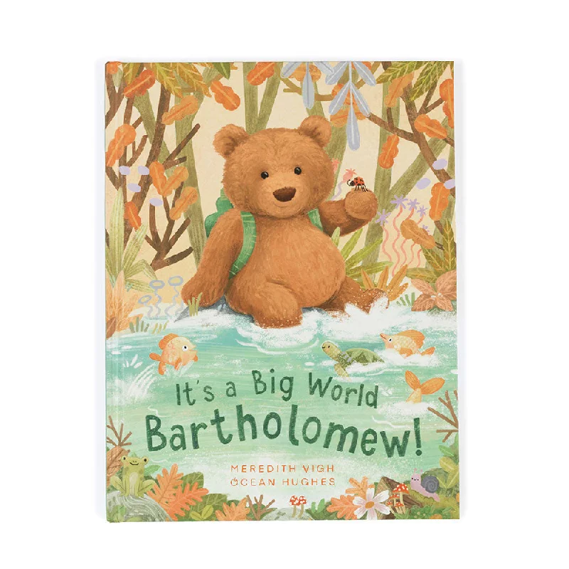 Rayon from bamboo blankets for a silky and breathable feelJellycat It's a Big World Bartholomew Book Rayon from bamboo blankets for a silky and breathable feelJellycat It's a Big World Bartholomew Book