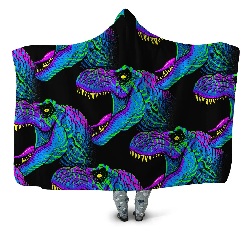Acrylic blankets for a soft and affordable alternativeJurassic Hooded Blanket