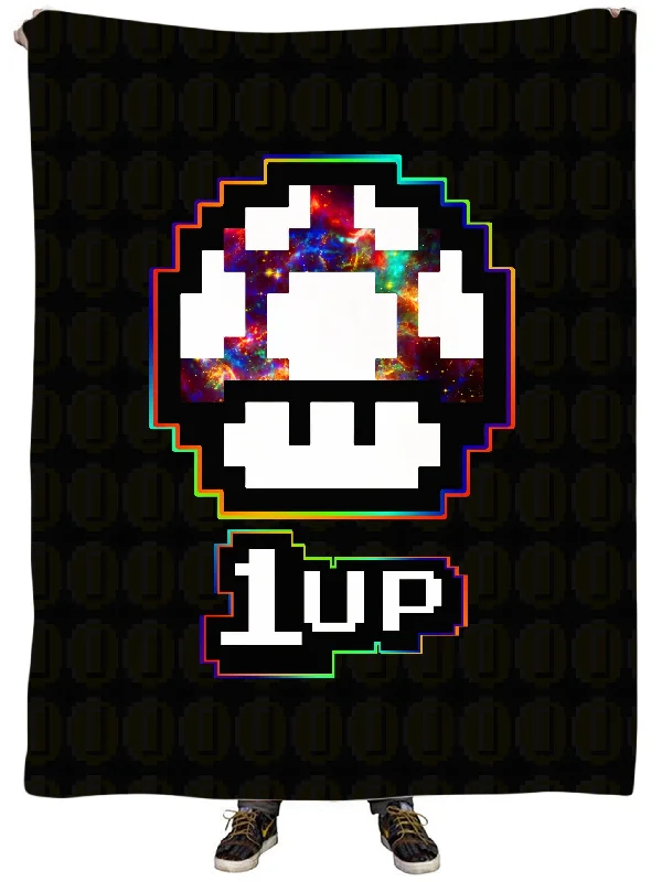 Acrylic blankets for a soft and affordable alternativeLevel Up Mushroom Plush Blanket Acrylic blankets for a soft and affordable alternativeLevel Up Mushroom Plush Blanket