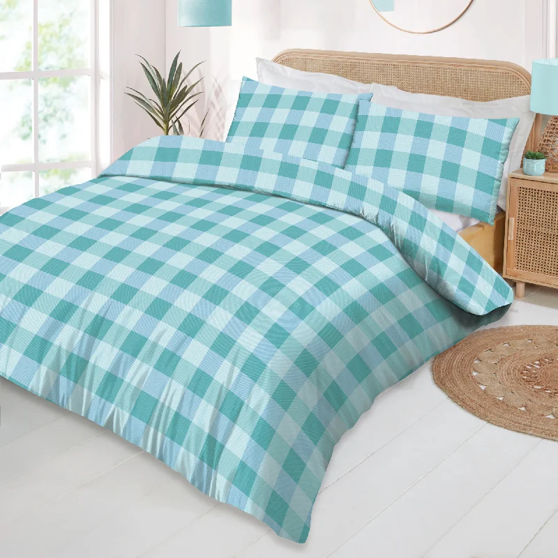 Jersey cotton duvet covers for a stretchy and comfortable fitLewis's Cassidy Duvet Set - Duck Egg Jersey cotton duvet covers for a stretchy and comfortable fitLewis's Cassidy Duvet Set - Duck Egg