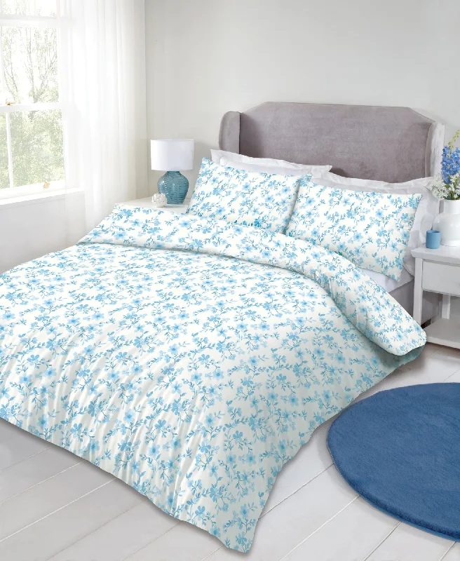 Floral - printed duvet covers for a romantic and feminine touchLewis's Harriet Duvet Set - Blue Floral - printed duvet covers for a romantic and feminine touchLewis's Harriet Duvet Set - Blue