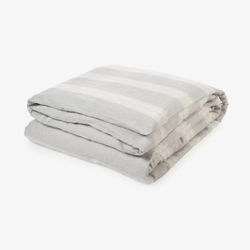 Twin - size duvet covers ideal for single beds in kids' rooms or dormitoriesLibeco | Sisco Stripe Duvet Cover Twin - size duvet covers ideal for single beds in kids' rooms or dormitoriesLibeco | Sisco Stripe Duvet Cover