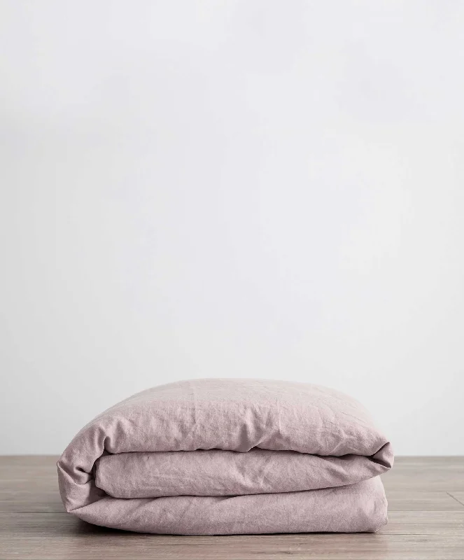 Linen duvet covers with a natural texture and breathabilityLinen Duvet Cover - Dusk Linen duvet covers with a natural texture and breathabilityLinen Duvet Cover - Dusk