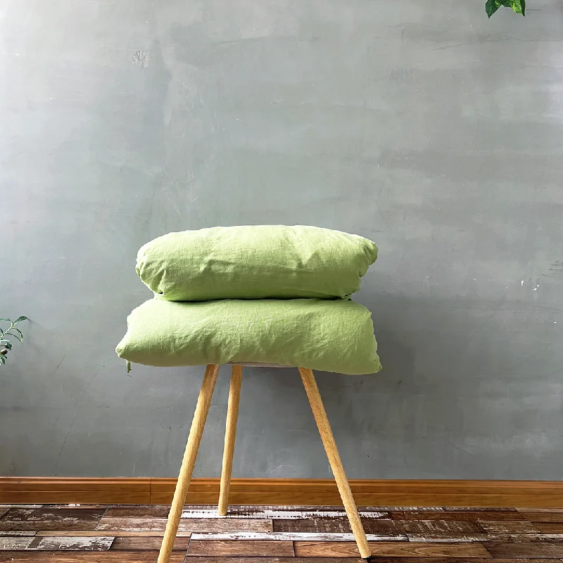Abstract - designed duvet covers to add an artistic flair to the bedroomLinen Duvet Cover Green Tea Abstract - designed duvet covers to add an artistic flair to the bedroomLinen Duvet Cover Green Tea