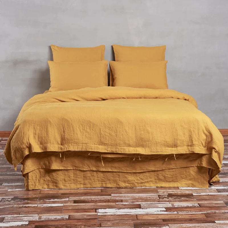 Discounted duvet covers during holiday sales like Christmas, Black Friday, and Cyber MondayLinen Duvet Cover Mustard Discounted duvet covers during holiday sales like Christmas, Black Friday, and Cyber MondayLinen Duvet Cover Mustard