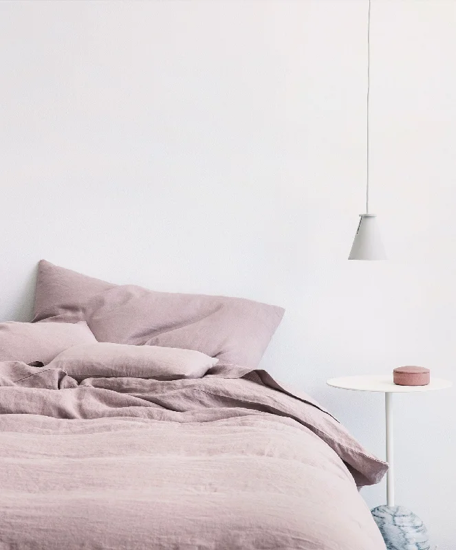 Allergy - friendly duvet covers for bedrooms with sensitive air qualityLinen Duvet Cover Set - Dusk Allergy - friendly duvet covers for bedrooms with sensitive air qualityLinen Duvet Cover Set - Dusk