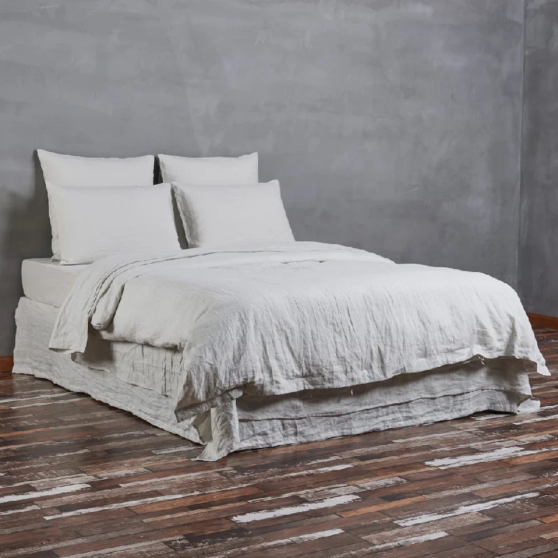 Minimalist - style duvet covers with clean lines and simple designsLinen Duvet Cover Stone Grey Minimalist - style duvet covers with clean lines and simple designsLinen Duvet Cover Stone Grey