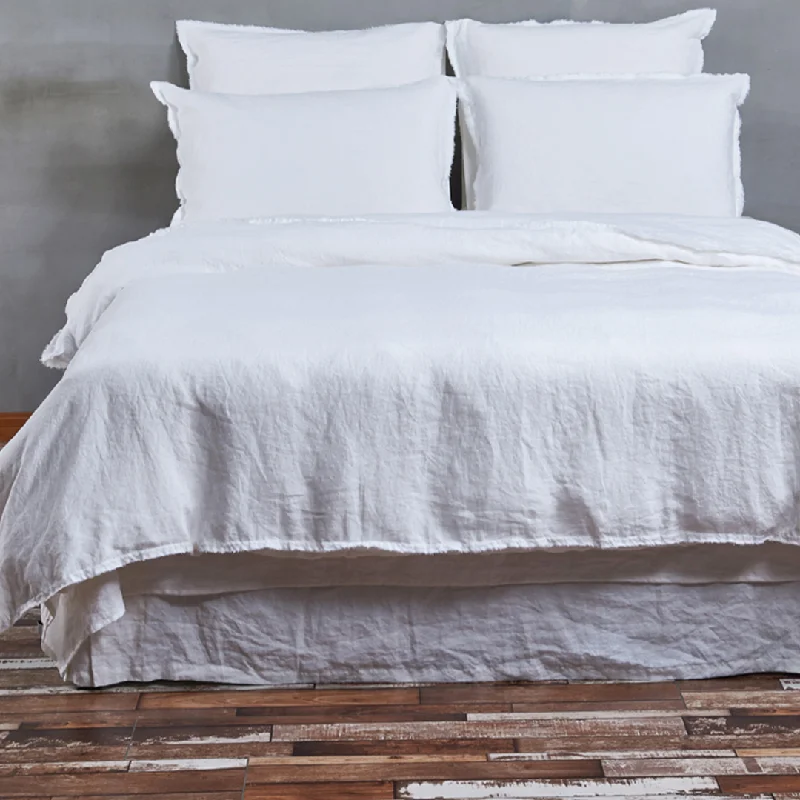 Thermal - regulating duvet covers to keep you warm in winter and cool in summerLinen Frayed Edge Duvet Cover Thermal - regulating duvet covers to keep you warm in winter and cool in summerLinen Frayed Edge Duvet Cover