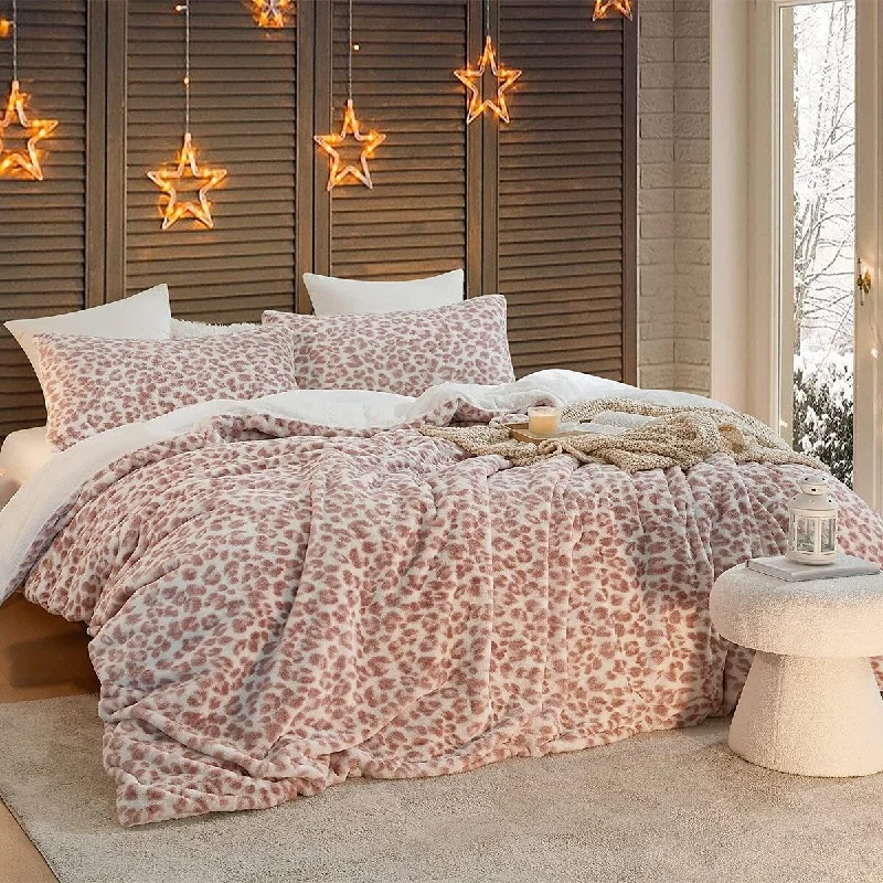 King - size comforters to fit large king - sized beds perfectlyLove Bites - Coma Inducer® Oversized Comforter Set - Rose Taupe/White King - size comforters to fit large king - sized beds perfectlyLove Bites - Coma Inducer® Oversized Comforter Set - Rose Taupe/White