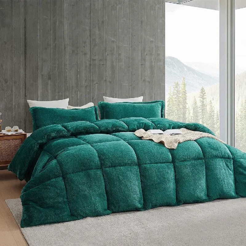 Goose down comforters known for their superior quality and insulationMe Comforter ATE Your Comforter® - Coma Inducer® Oversized Comforter Set - Evergreen Goose down comforters known for their superior quality and insulationMe Comforter ATE Your Comforter® - Coma Inducer® Oversized Comforter Set - Evergreen