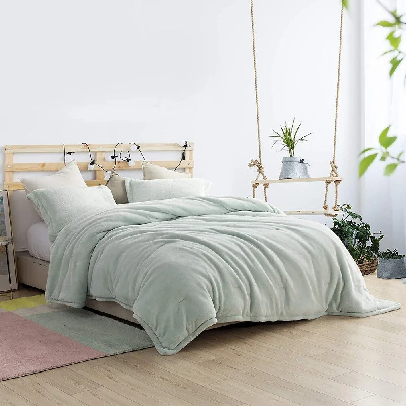 Down - filled comforters for supreme warmth and lightnessMe Sooo Comfy - Coma Inducer® Oversized Comforter Set - Hint of Mint Down - filled comforters for supreme warmth and lightnessMe Sooo Comfy - Coma Inducer® Oversized Comforter Set - Hint of Mint