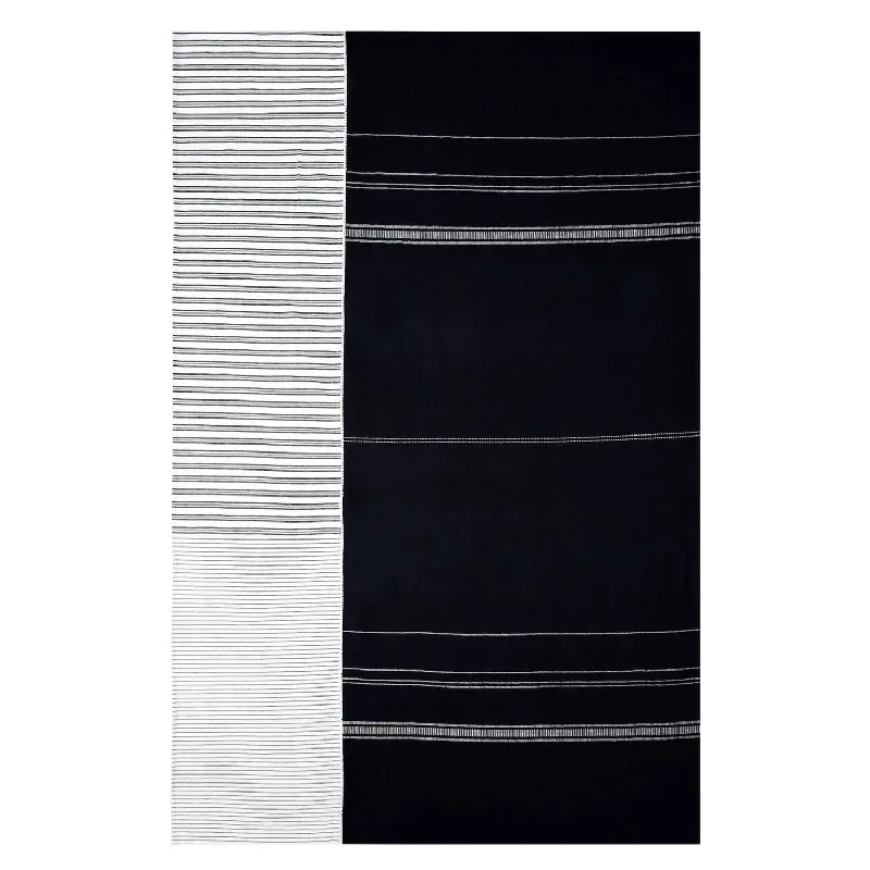 Wool blankets with natural warmth and insulationMichelle 100% Hand-Loomed Cotton Throw Blanket In Black/white Wool blankets with natural warmth and insulationMichelle 100% Hand-Loomed Cotton Throw Blanket In Black/white