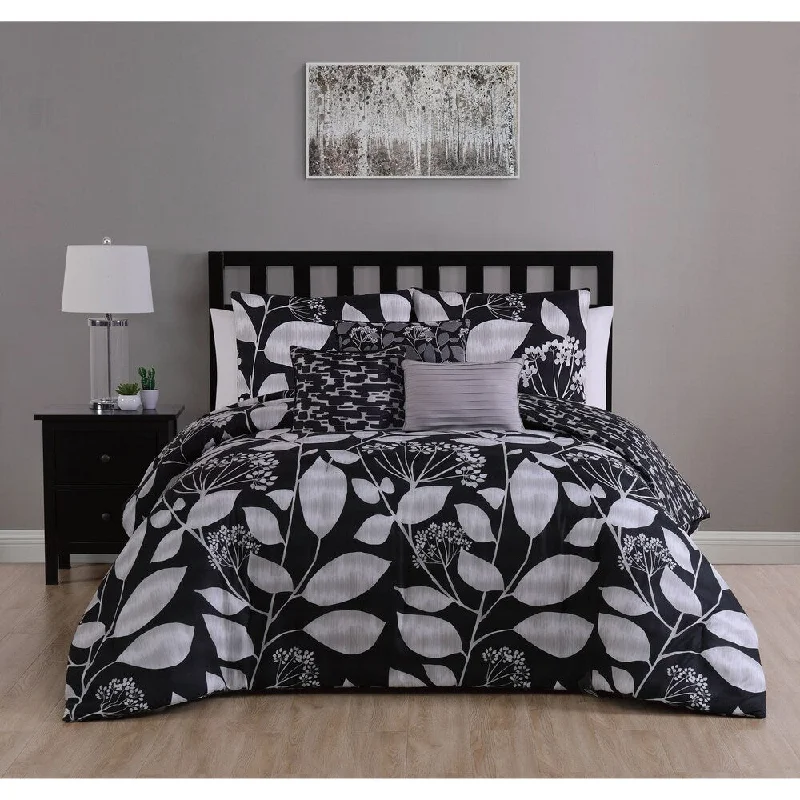 Bamboo - fiber - filled comforters with antibacterial and breathable qualitiesMirelle 7-piece Comforter Set Bamboo - fiber - filled comforters with antibacterial and breathable qualitiesMirelle 7-piece Comforter Set