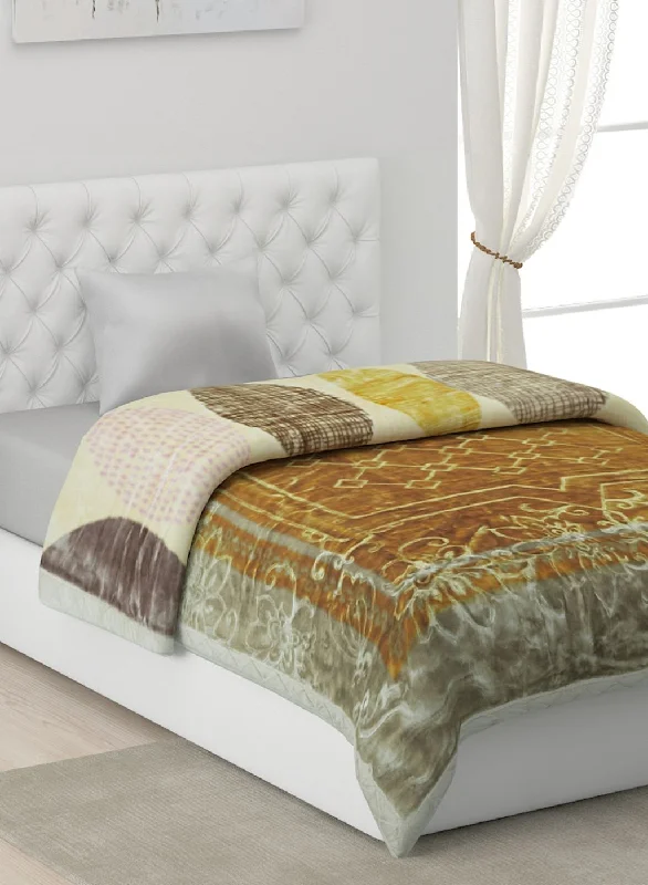 Cotton blankets for breathability and a lightweight feelPrinted Mink Single Blanket for Heavy Winter -2 Ply Cotton blankets for breathability and a lightweight feelPrinted Mink Single Blanket for Heavy Winter -2 Ply