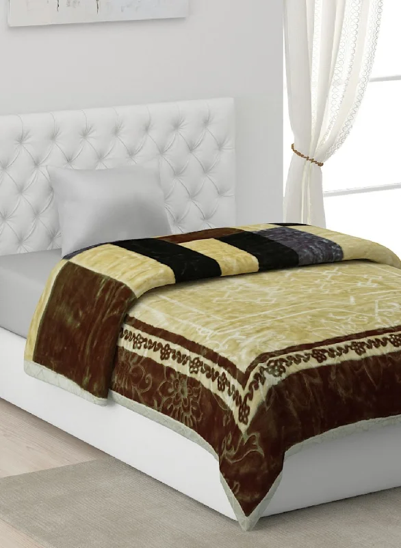 Silk blankets with a smooth and elegant touchPrinted Mink Single Blanket for Heavy Winter -2 Ply Silk blankets with a smooth and elegant touchPrinted Mink Single Blanket for Heavy Winter -2 Ply
