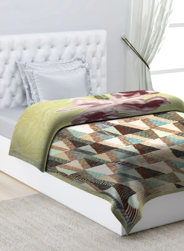 Linen blankets with a rustic and textured lookPrinted Mink Single Blanket for Heavy Winter -2 Ply Linen blankets with a rustic and textured lookPrinted Mink Single Blanket for Heavy Winter -2 Ply