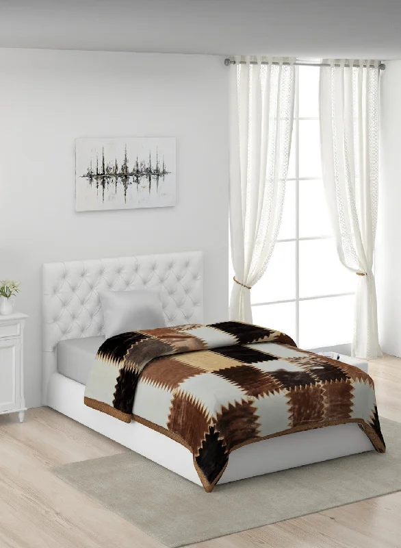 Synthetic fiber blend blankets for a budget - friendly choicePrinted Mink Single Blanket for Mild Winter -2 Ply Synthetic fiber blend blankets for a budget - friendly choicePrinted Mink Single Blanket for Mild Winter -2 Ply
