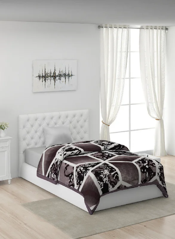 Queen - size blankets for standard - sized bedsPrinted Mink Single Blanket for Mild Winter -2 Ply Queen - size blankets for standard - sized bedsPrinted Mink Single Blanket for Mild Winter -2 Ply
