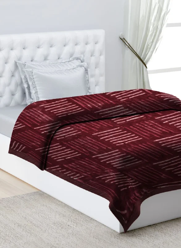 Bamboo fiber blankets with natural antibacterial propertiesPrinted Mink Single Blanket for Mild Winter - 2 Ply Bamboo fiber blankets with natural antibacterial propertiesPrinted Mink Single Blanket for Mild Winter - 2 Ply