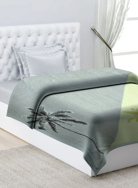 Linen blankets with a rustic and textured lookPrinted Mink Single Blanket for Mild Winter - 2 Ply Linen blankets with a rustic and textured lookPrinted Mink Single Blanket for Mild Winter - 2 Ply