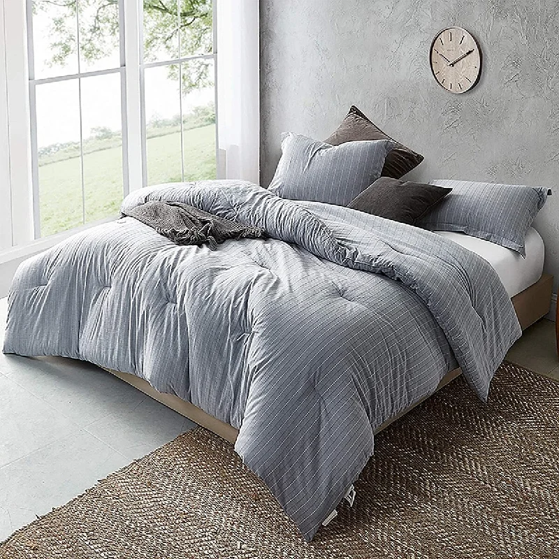 Synthetic - filled comforters like polyester for affordability and hypoallergenic propertiesMoonlight Rest Oversized Comforter - 100% Yarn Dyed Cotton Synthetic - filled comforters like polyester for affordability and hypoallergenic propertiesMoonlight Rest Oversized Comforter - 100% Yarn Dyed Cotton
