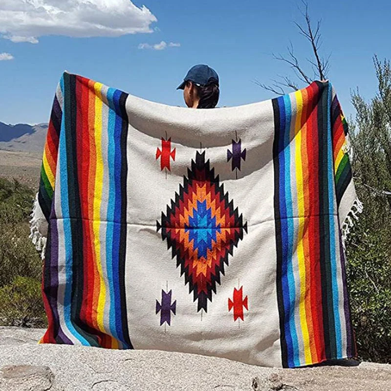 Recycled polyester blankets for an eco - conscious optionMulticolor organic cotton yoga blankets Recycled polyester blankets for an eco - conscious optionMulticolor organic cotton yoga blankets
