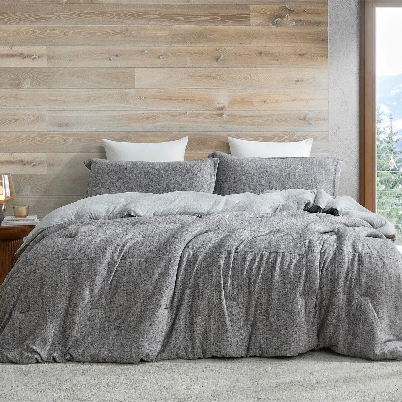 Queen - size comforters for standard queen - sized mattressesMy Favorite Sweatshirt - Coma Inducer® Oversized Comforter Set - Winter Gray