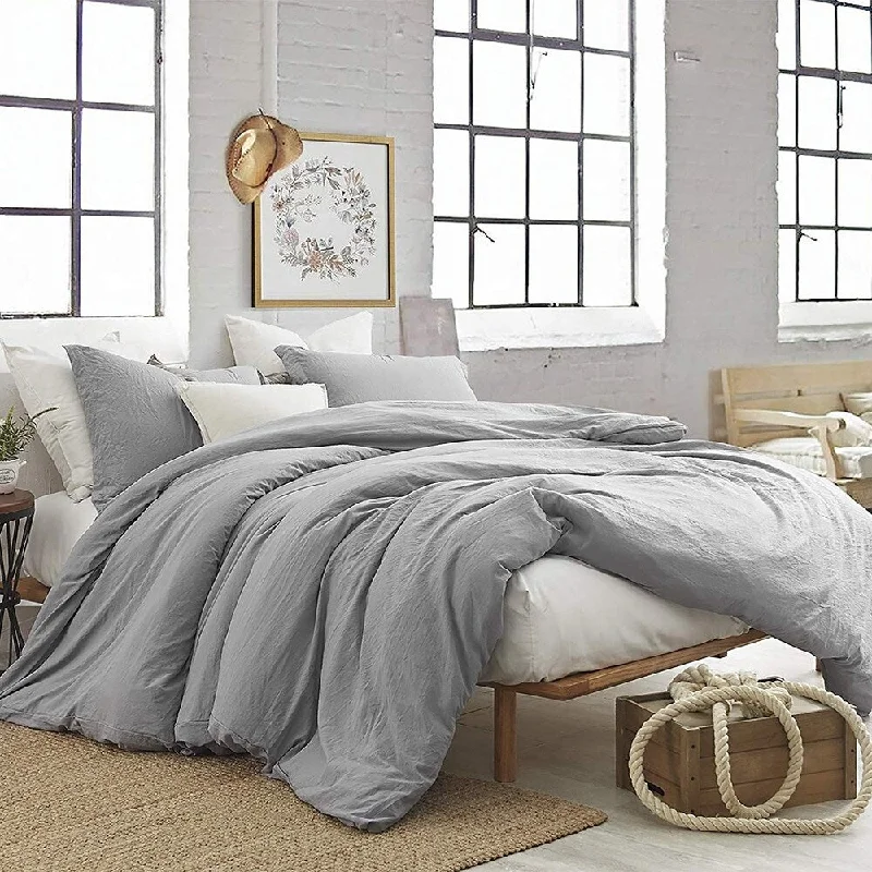 Bamboo - fiber - filled comforters with antibacterial and breathable qualitiesNatural Loft Oversized Comforter Set - Alloy Bamboo - fiber - filled comforters with antibacterial and breathable qualitiesNatural Loft Oversized Comforter Set - Alloy