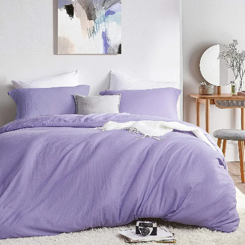 Duck down comforters with a softer feel and good warmth retentionNatural Loft Oversized Comforter Set - Daybreak Purple Duck down comforters with a softer feel and good warmth retentionNatural Loft Oversized Comforter Set - Daybreak Purple