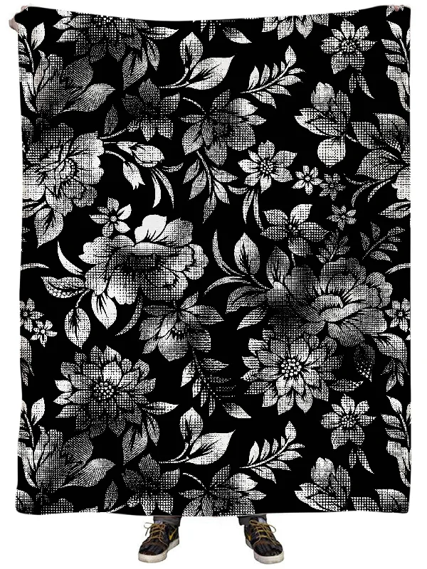 Cashmere blankets for ultimate softness and luxuryNature's Candy B&W Plush Blanket