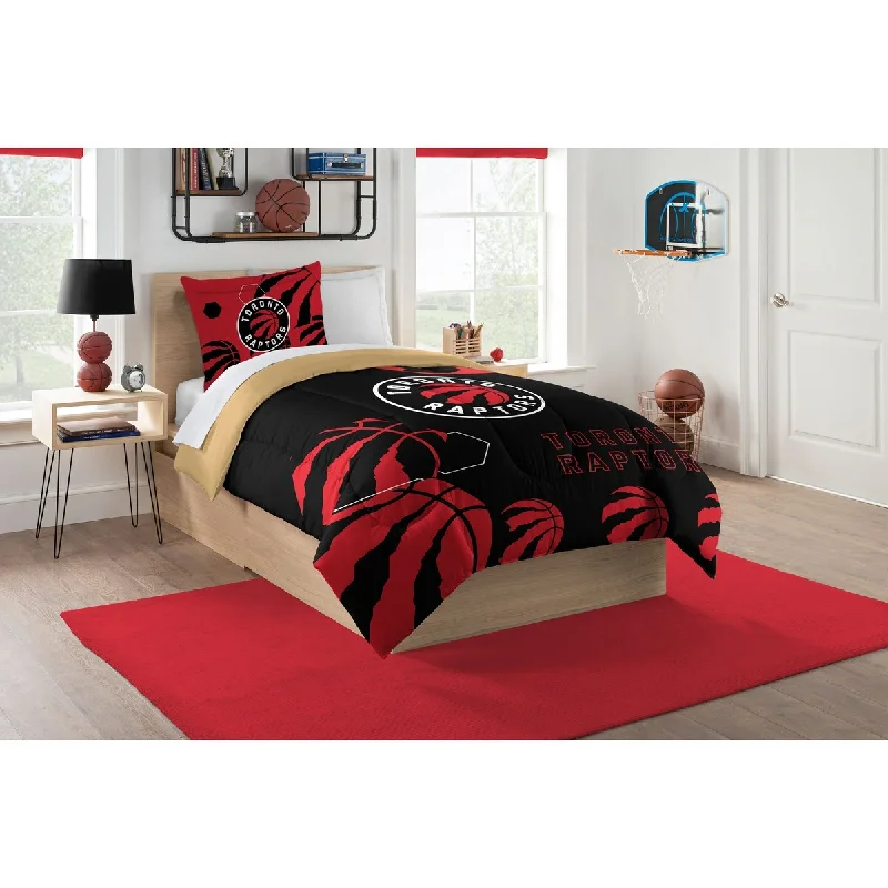 Cotton - filled comforters for a breathable and natural sleep experienceNBA Toronto Raptors Hexagon 2-piece Twin Comforter Set Cotton - filled comforters for a breathable and natural sleep experienceNBA Toronto Raptors Hexagon 2-piece Twin Comforter Set