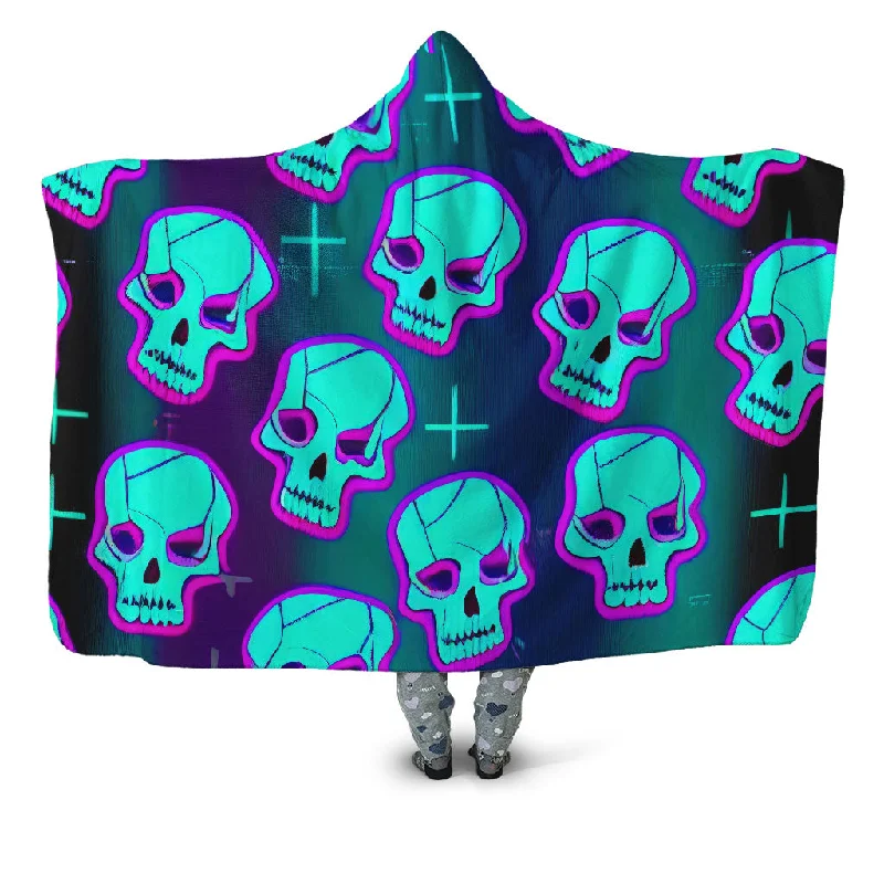 King - size blankets to cover large beds comfortablyNeon Fright Hooded Blanket