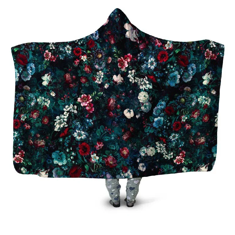 Microfiber blankets that are durable and easy to care forNeon Land Hooded Blanket
