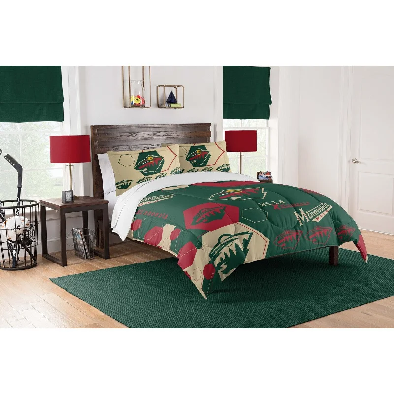 Goose down comforters known for their superior quality and insulationNHL 849 Wild Hexagon F/Q Comforter Set Goose down comforters known for their superior quality and insulationNHL 849 Wild Hexagon F/Q Comforter Set