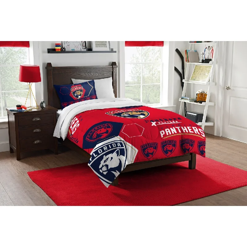 Wool - filled comforters with natural moisture - wicking and temperature - regulating featuresNHL 862 FL Panthers Hexagon Twin Comforter Set Wool - filled comforters with natural moisture - wicking and temperature - regulating featuresNHL 862 FL Panthers Hexagon Twin Comforter Set