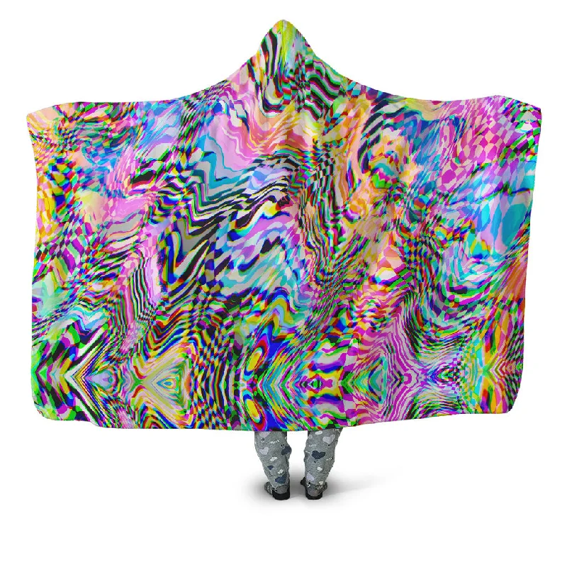 Acrylic blankets for a soft and affordable alternativeNo Signal 2.0 Hooded Blanket
