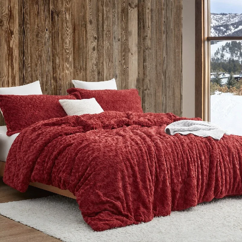 Cotton - filled comforters for a breathable and natural sleep experienceObsessed - Coma Inducer® Oversized Comforter Set - Deepest Red Cotton - filled comforters for a breathable and natural sleep experienceObsessed - Coma Inducer® Oversized Comforter Set - Deepest Red