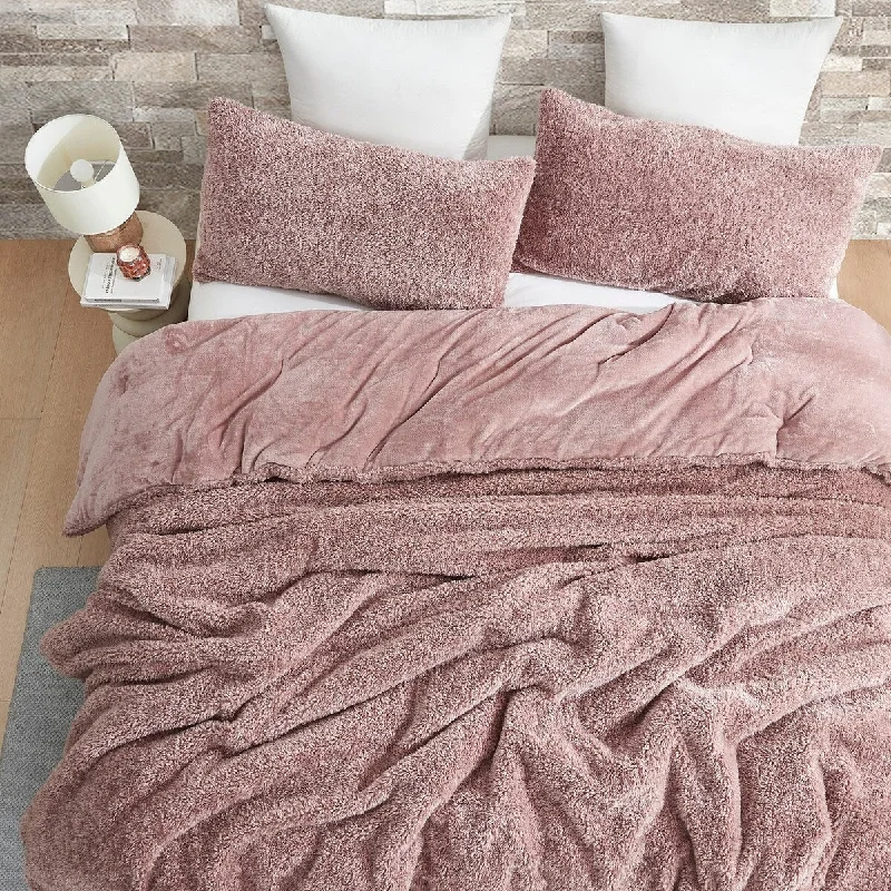 Down - filled comforters for supreme warmth and lightnessOh Em Gee - Coma Inducer® Oversized Comforter Set - Purply Rose